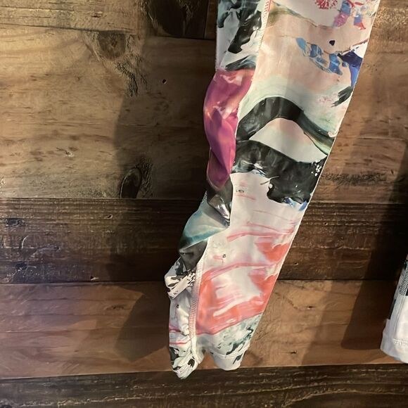 Lululemon Speed Tight III *All Full-On Pigment Wave Multi / Black / Regal Plum - Picture 3 of 9